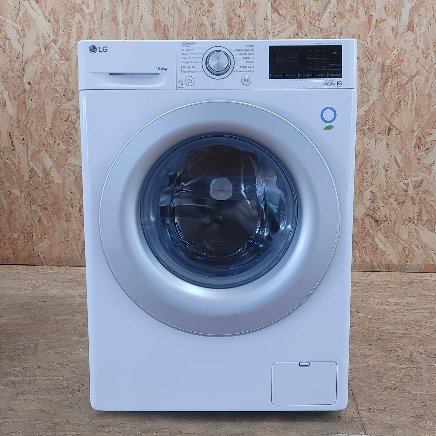 LG F4WV310S4E.ABWQWIS lavatrice Carica frontale 10,5 kg 1400 Giri/min Bianco