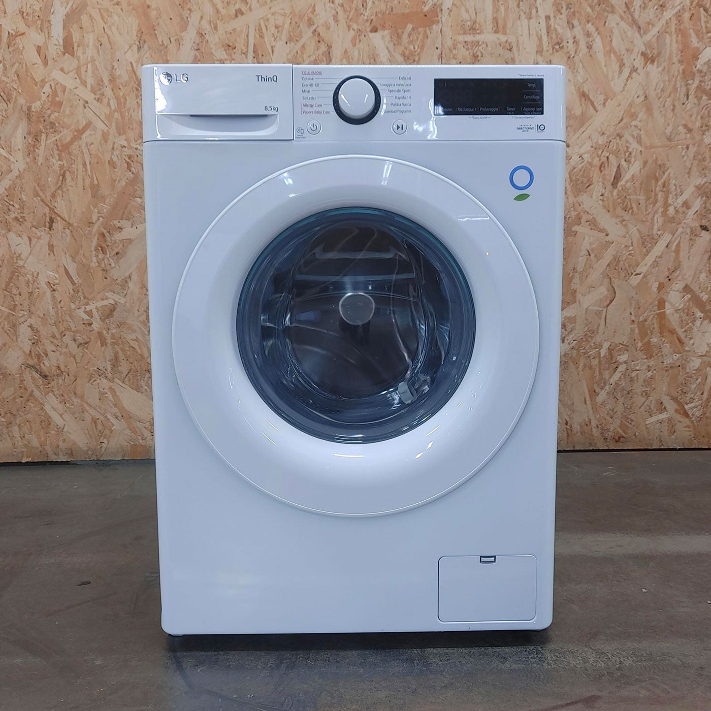 Lavatrice LG F2WV308NEW3 Carica frontale 8,5 kg 1200 Giri/min Bianco