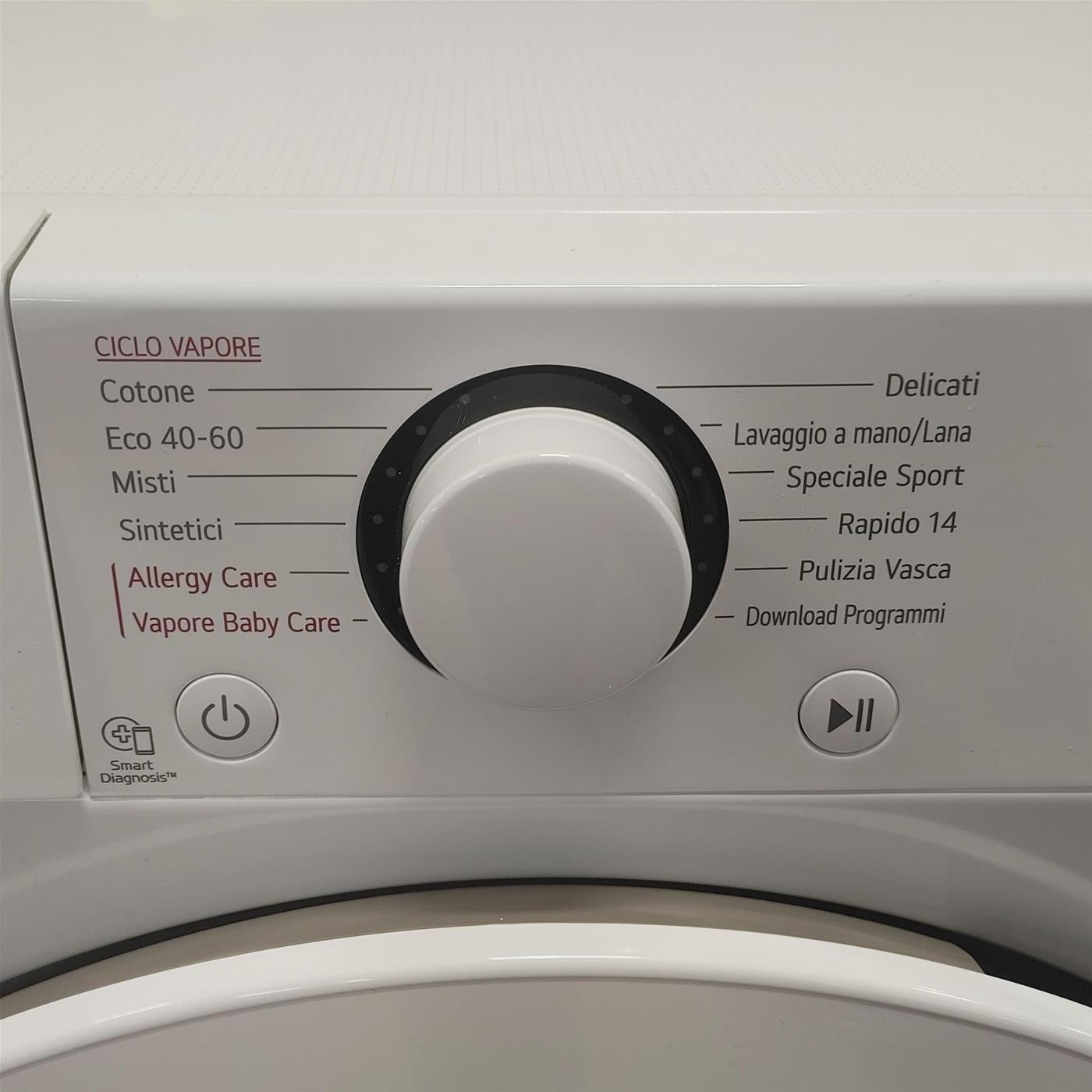 Lavatrice LG F2WV308NEW3 Carica frontale 8,5 kg 1200 Giri/min Bianco