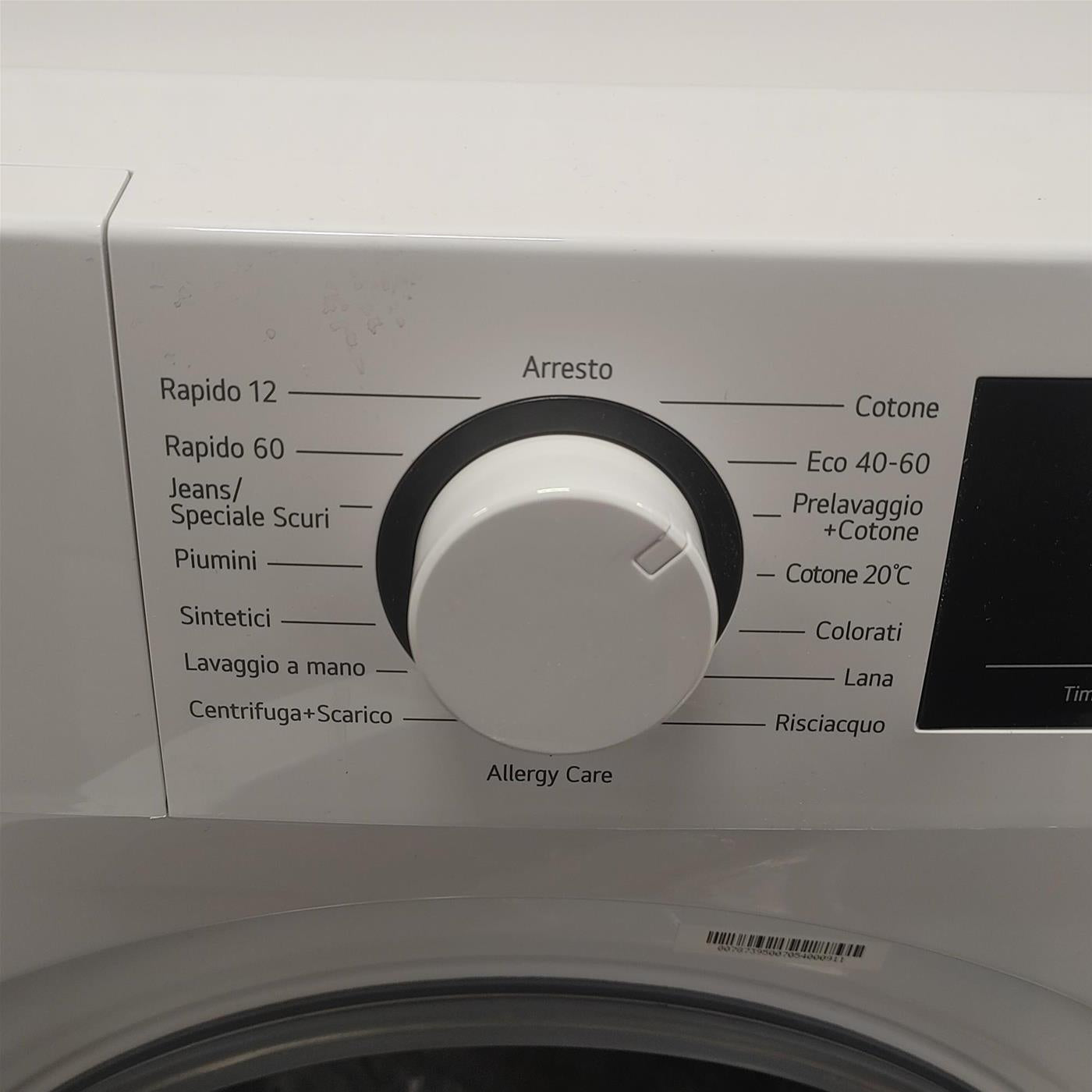 Lavatrice LG F2WM308S0E Carica frontale 8 kg 1200 Giri/min Bianco