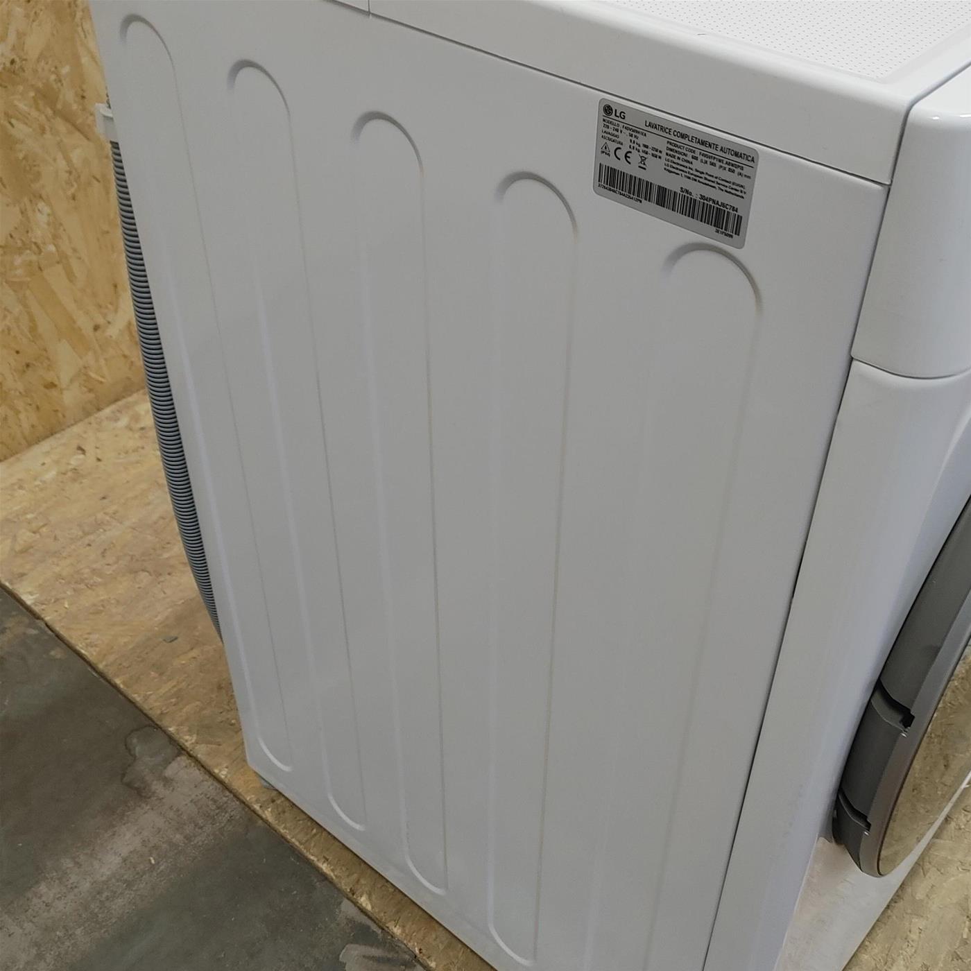 Lavasciuga LG F4DV509H1EA Libera installazione Caricamento frontale Bianco E