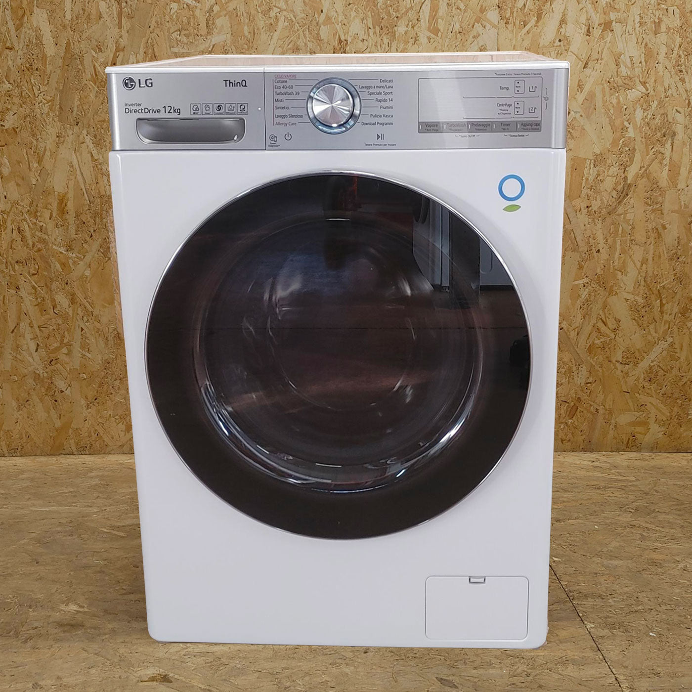 Lavatrice LG F4WV912P2EA Carica frontale 12 kg 1400 Giri/min Bianco