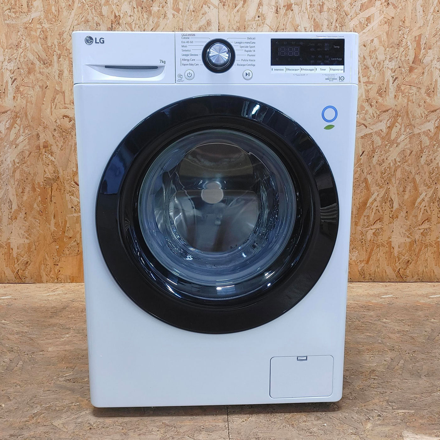 Lavatrice LG F2WV3S7S6E Carica frontale 7 kg 1200 Giri/min Bianco