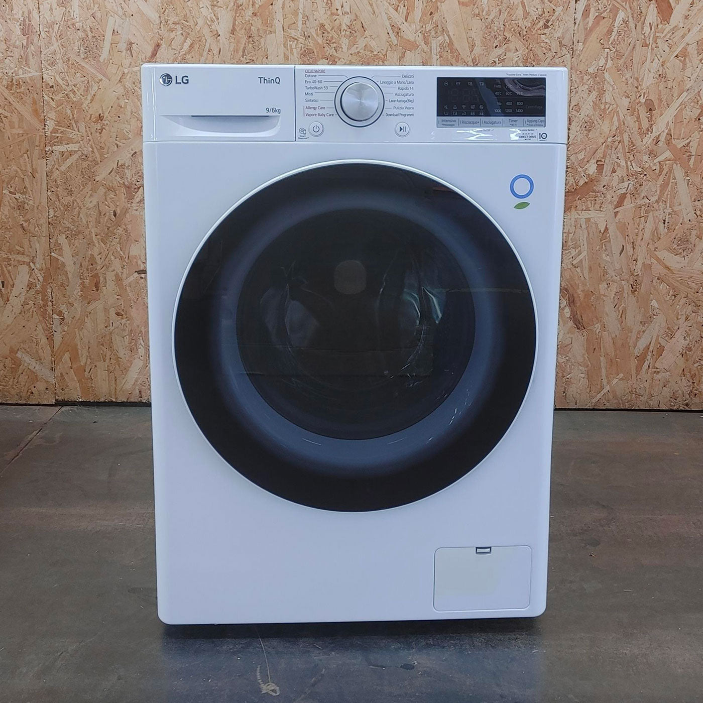 Lavasciuga LG F4DV509H0E Libera installazione Caricamento frontale Bianco E