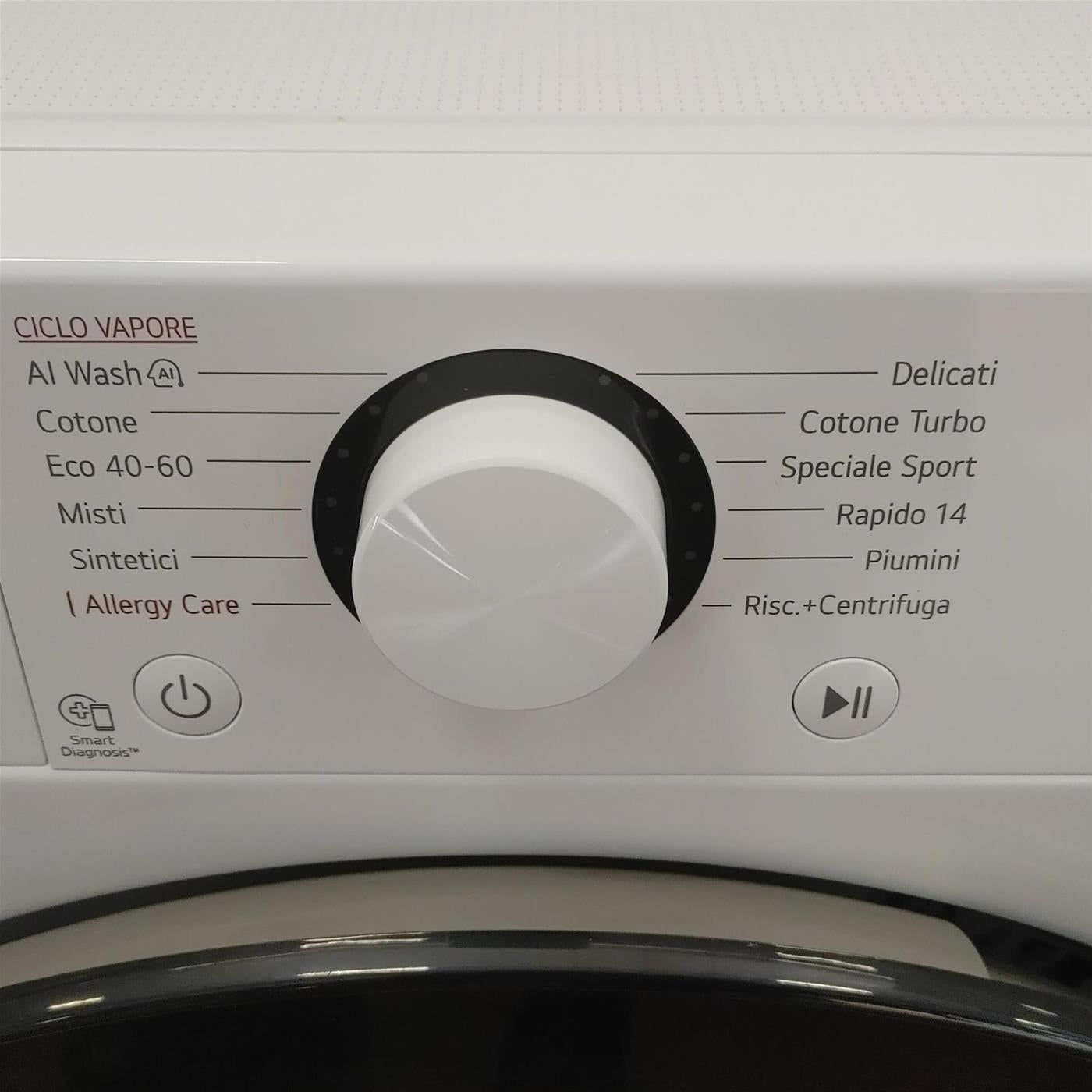 Lavatrice LG F4R3009NSWB Carica frontale 9 kg 1400 Giri/min Bianco