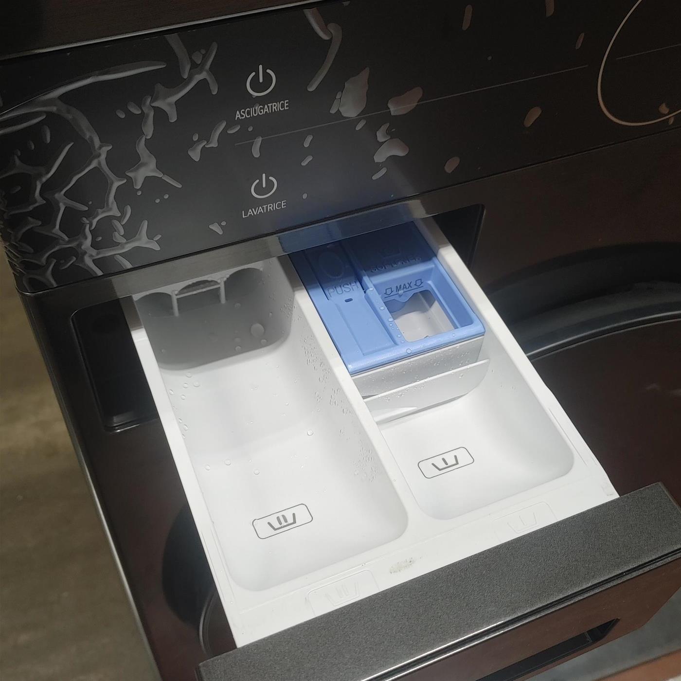 Lavasciuga LG WT1210BBTN1 Libera installazione Caricamento frontale Nero A