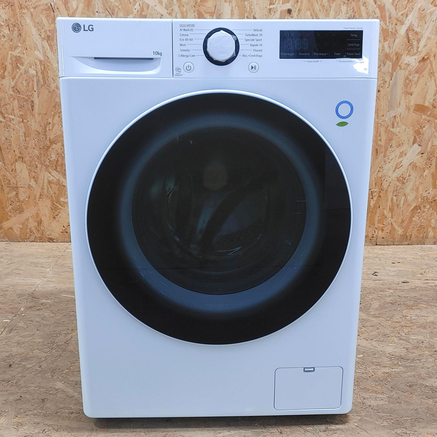 Lavatrice LG F4R5010TSWW Carica frontale 10 kg 1400 Giri/min Bianco