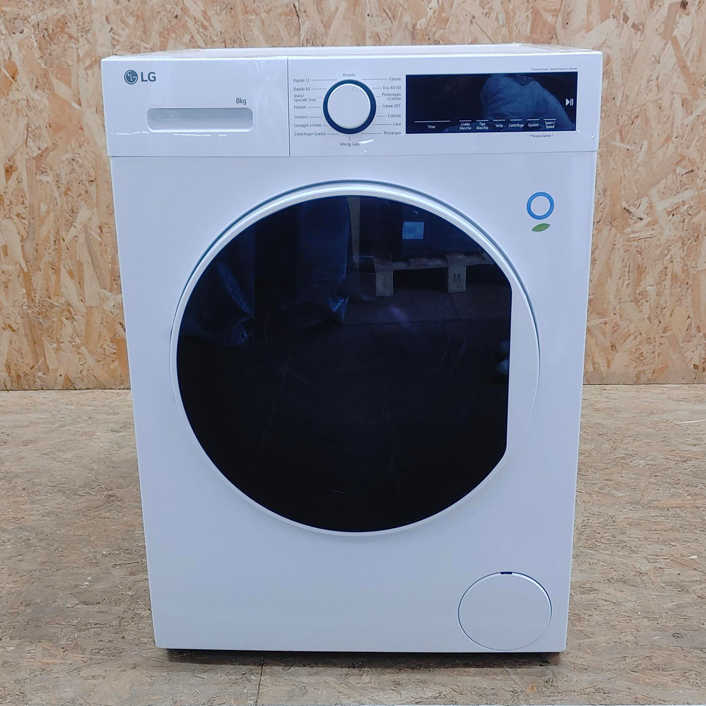 Lavatrice LG F2WM308S0E Carica frontale 8 kg 1200 Giri/min Bianco