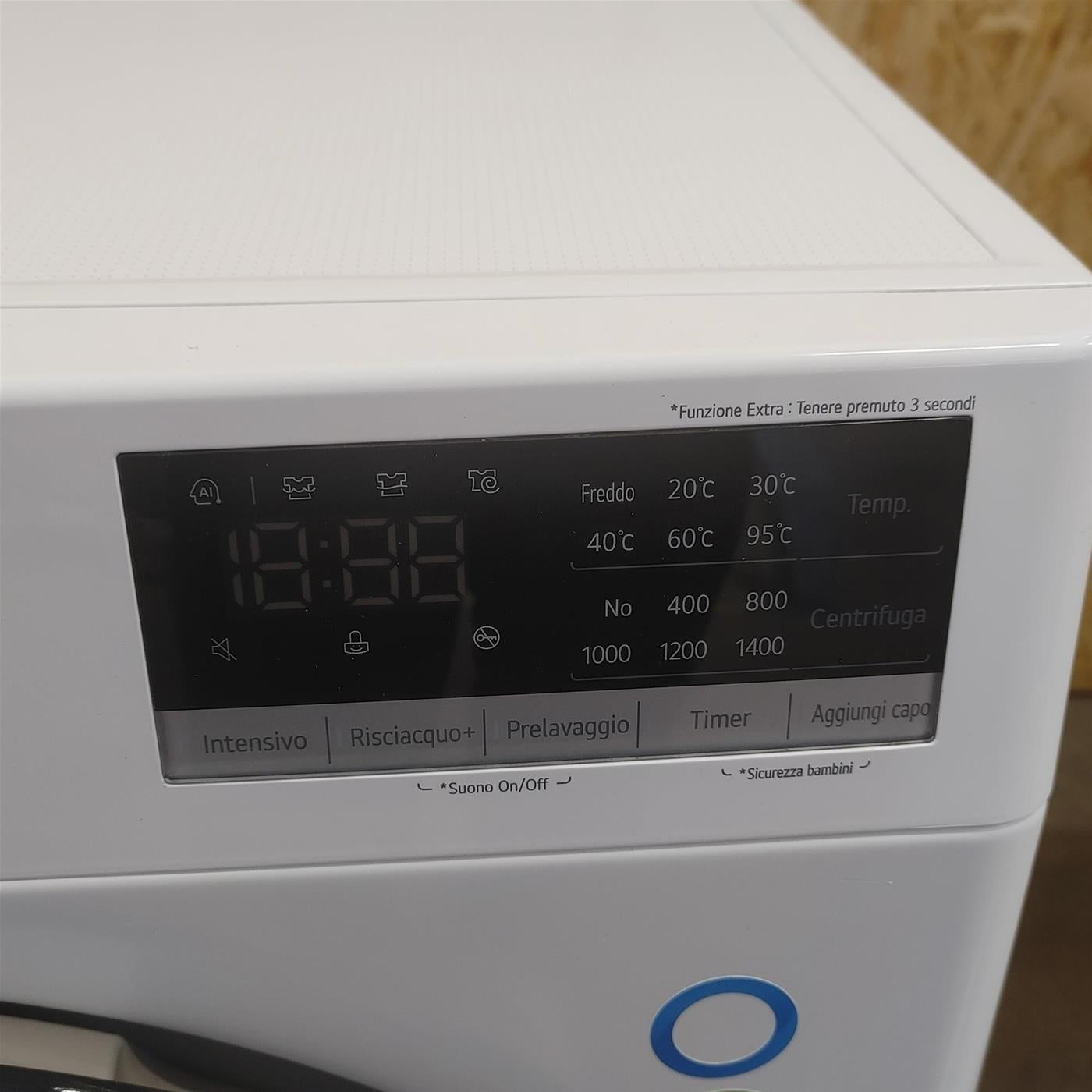 Lavatrice LG F4R3011NSWW Carica frontale 11 kg 1400 giri Bianco