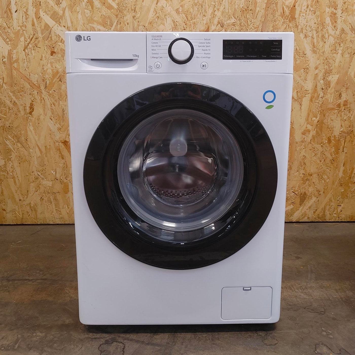 Lavatrice LG F4R3010NSWB Carica frontale 10 kg 1400 Giri/min Bianco