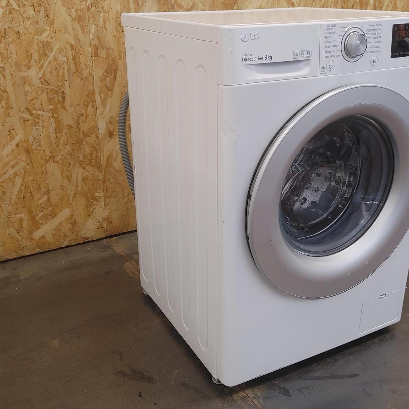 Lavatrice LG F4WV309S4E Carica frontale 9 kg 1400 Giri/min Bianco (Copy)