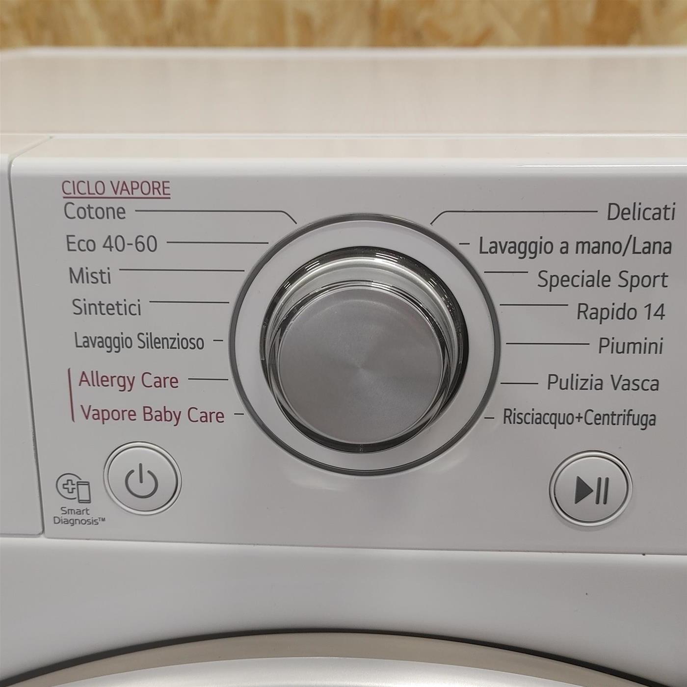 Lavatrice LG F4WV309S4E Carica frontale 9 kg 1400 Giri/min Bianco (Copy)