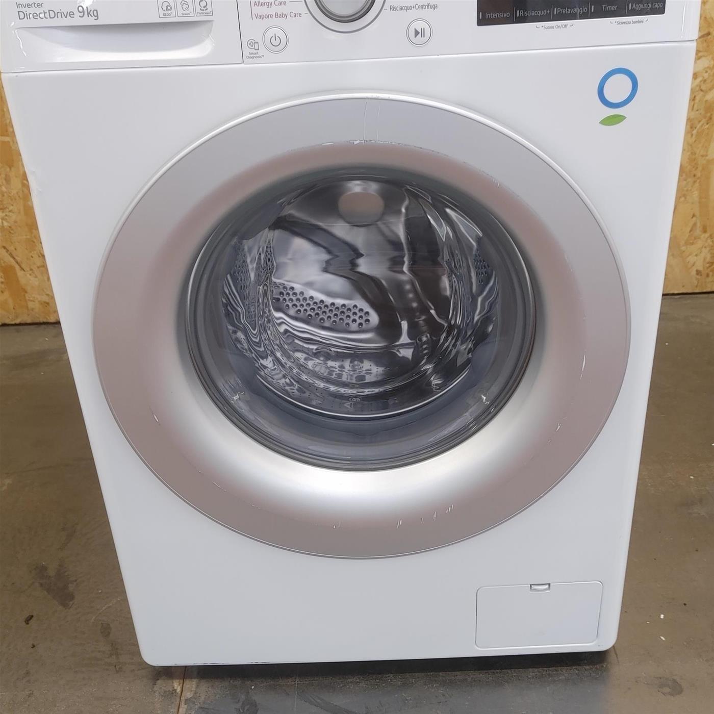Lavatrice LG F4WV309S4E Carica frontale 9 kg 1400 Giri/min Bianco (Copy)