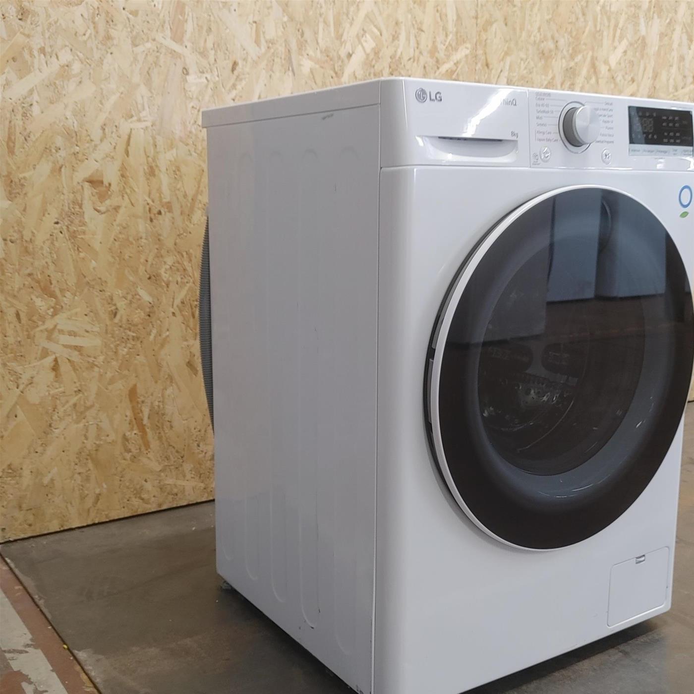 Lavatrice LG F4WV508S0B Carica frontale 8 kg 1400 Giri/min Bianco