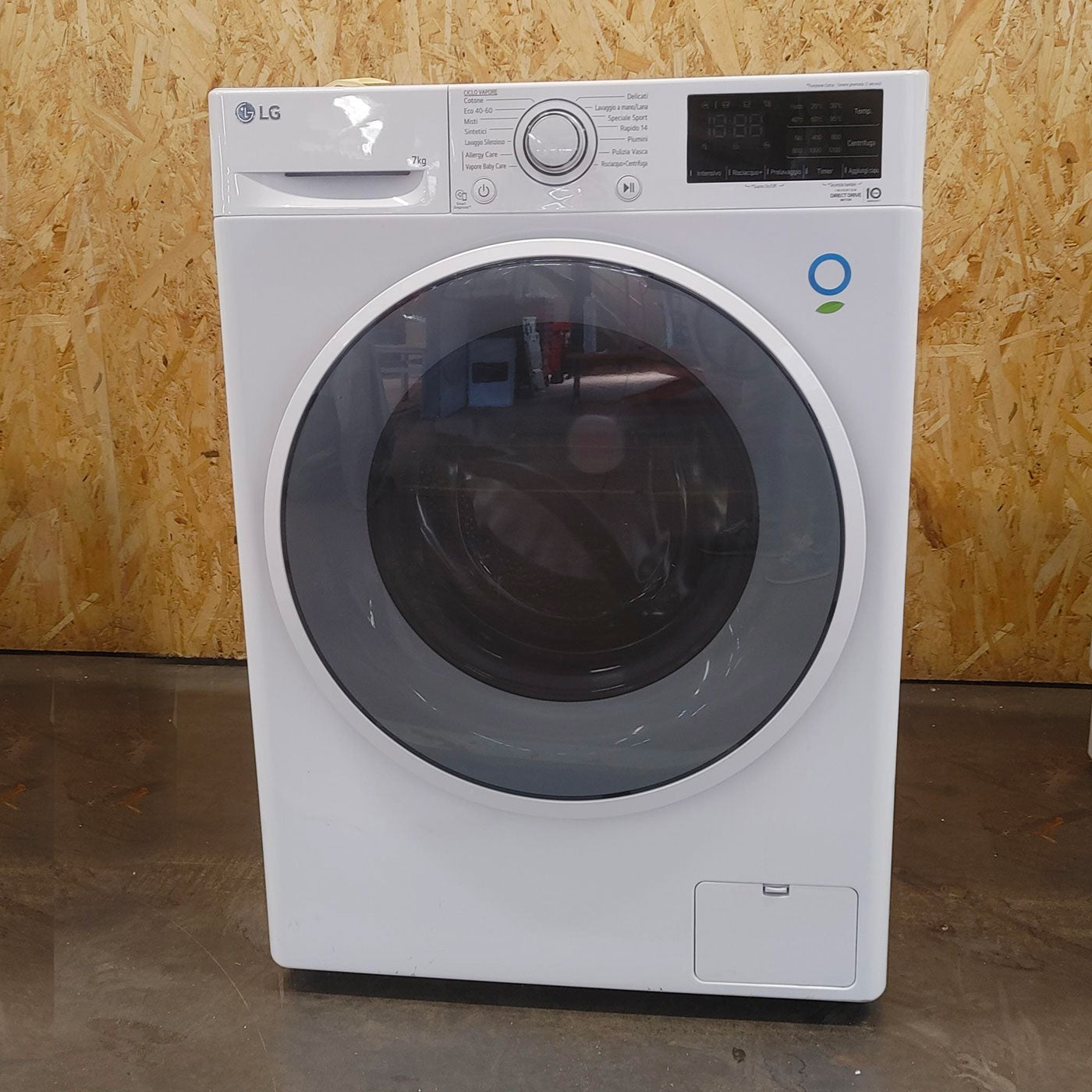 Lavatrice LG F2WV3S7SHE Caricamento frontale 7 kg 1200 Giri/min Bianco