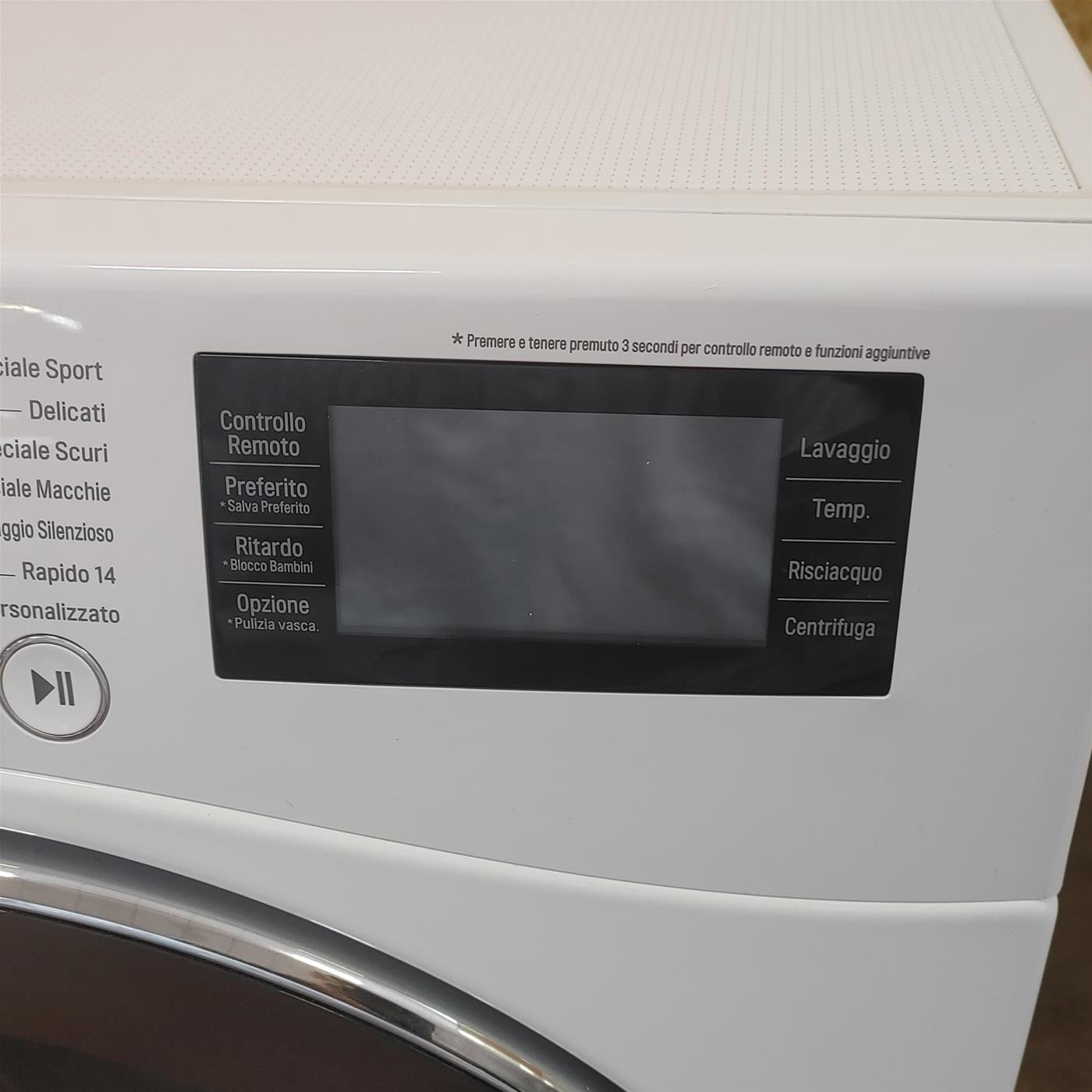 Lavatrice LG FH6F9BDS2 Carica frontale 12 kg 1600 giri Bianco