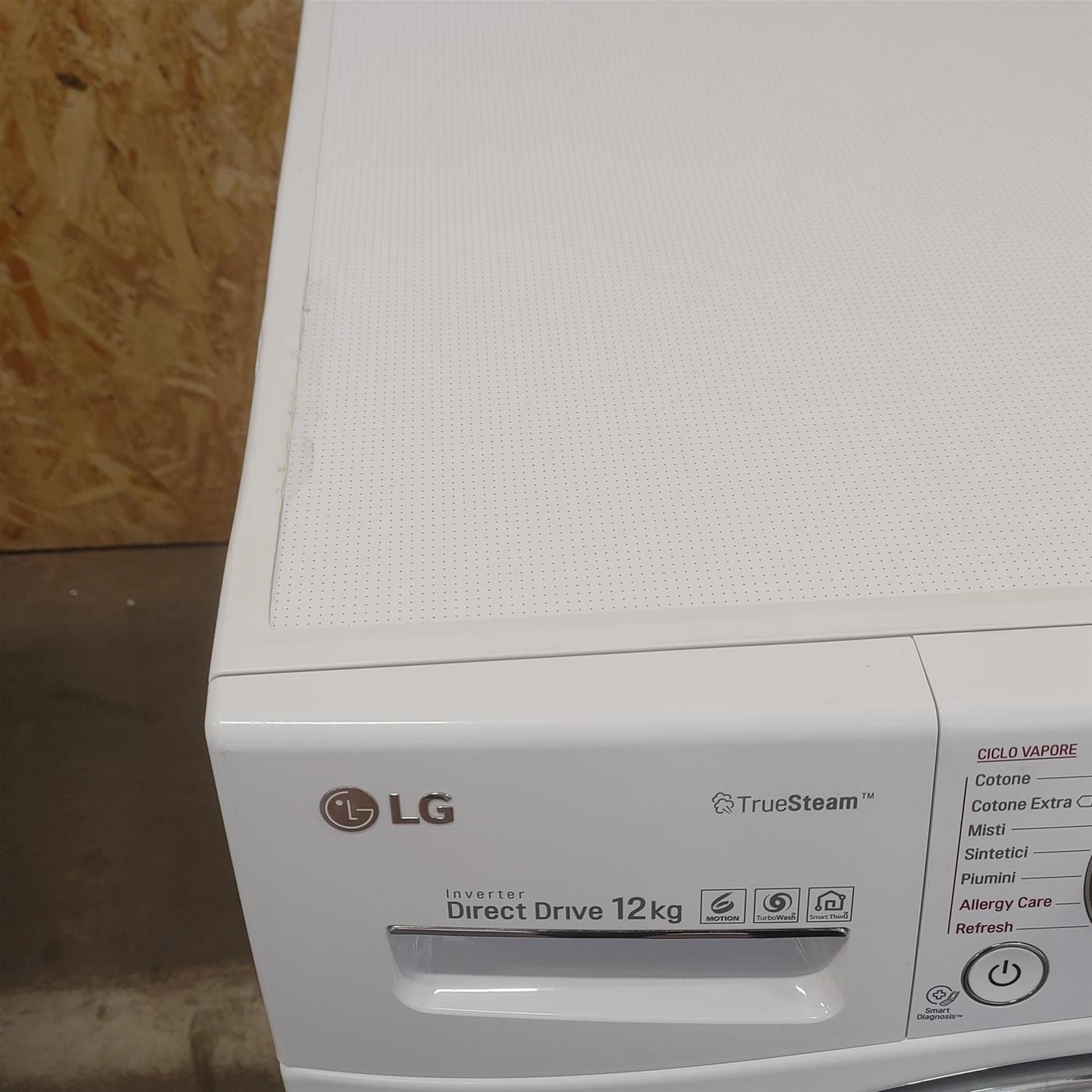 Lavatrice LG FH6F9BDS2 Carica frontale 12 kg 1600 giri Bianco