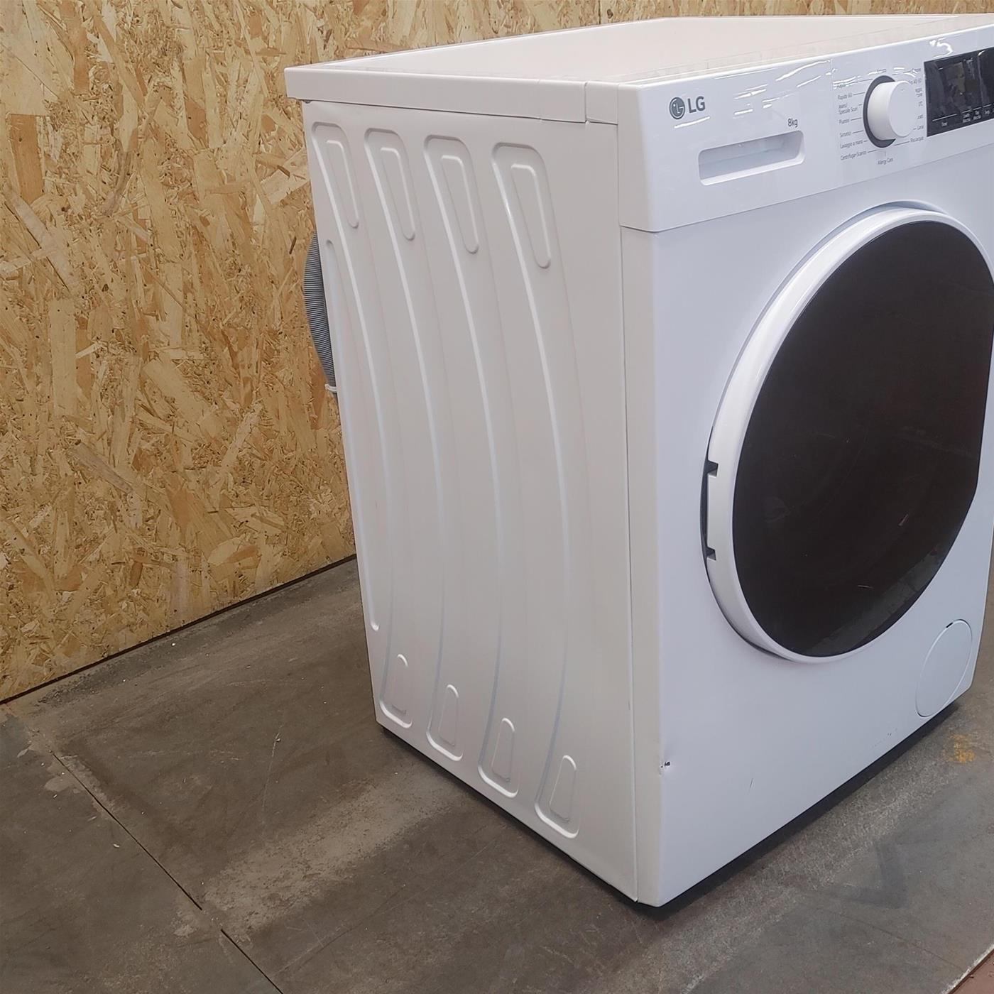 Lavatrice LG F2WM308S0E Carica frontale 8 kg 1200 giri Bianco