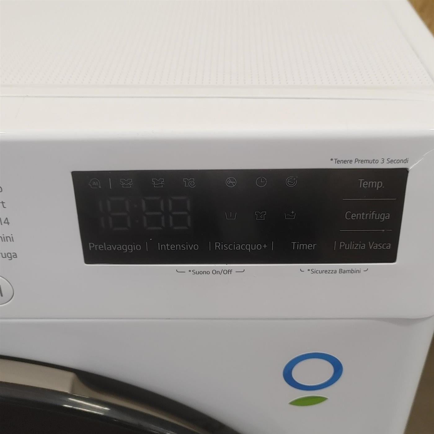 Lavatrice LG F2R3S09NSWB Carica frontale 9 kg 1200 giri Bianco