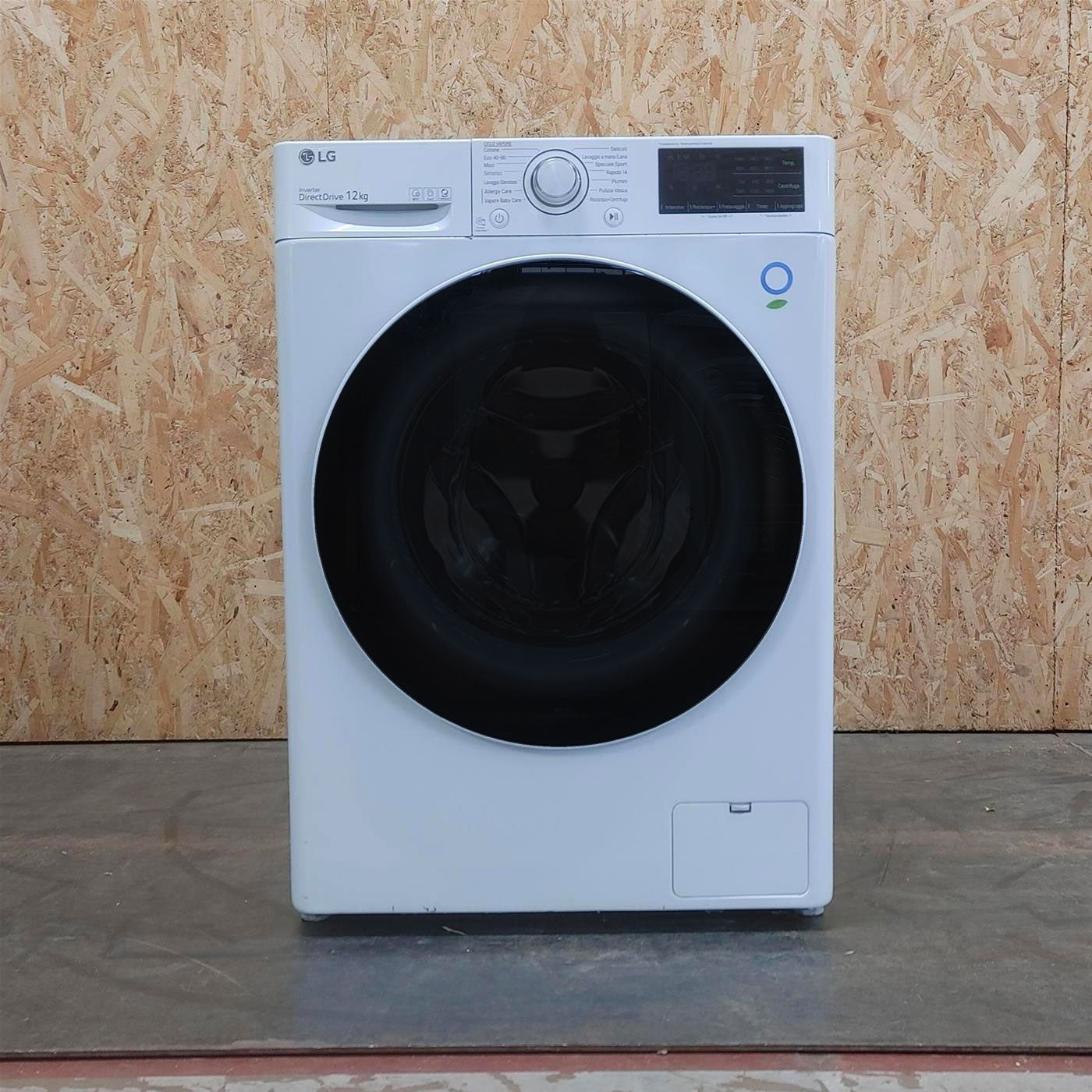Lavatrice Intelligente LG F4WV512S0E Carica frontale 12 kg 1400 Giri/min Bianco