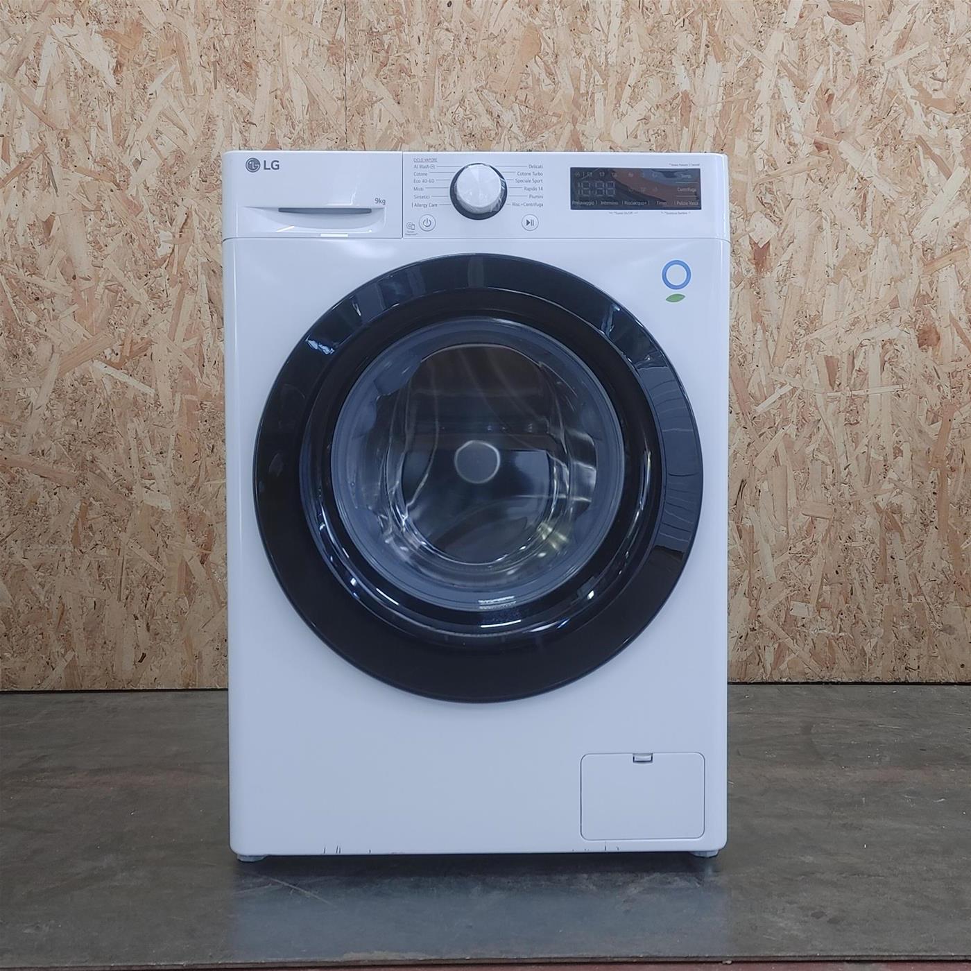 Lavatrice LG F2R3S09NSWB Carica frontale 9 kg 1200 giri Bianco