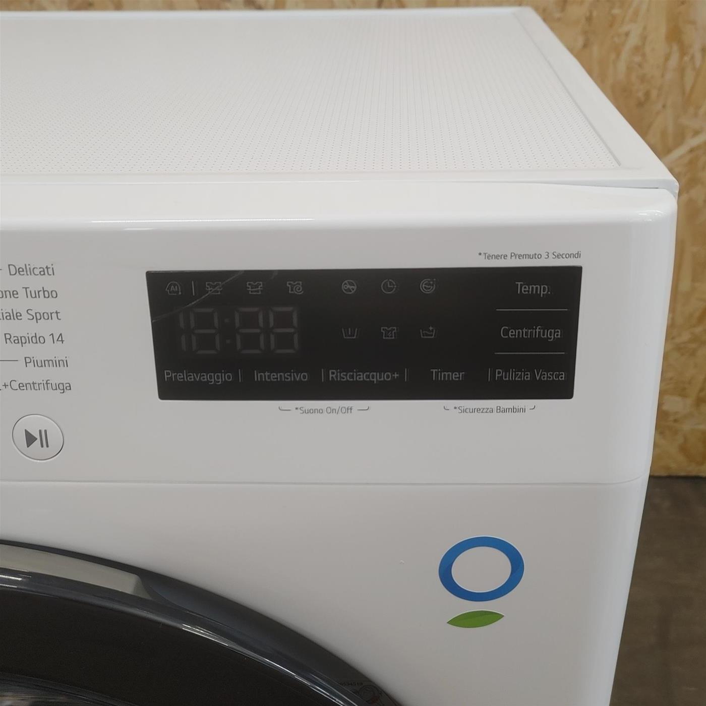 Lavatrice LG F2R3S09NSWB Carica frontale 9 kg 1200 giri Bianco