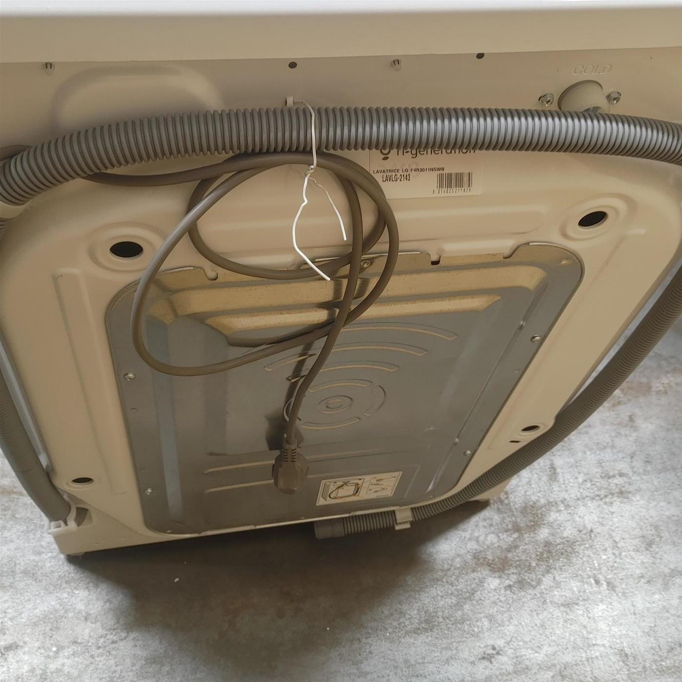 Lavatrice LG F4R3011NSWB Carica frontale 11 kg 1400 Giri/min Bianco