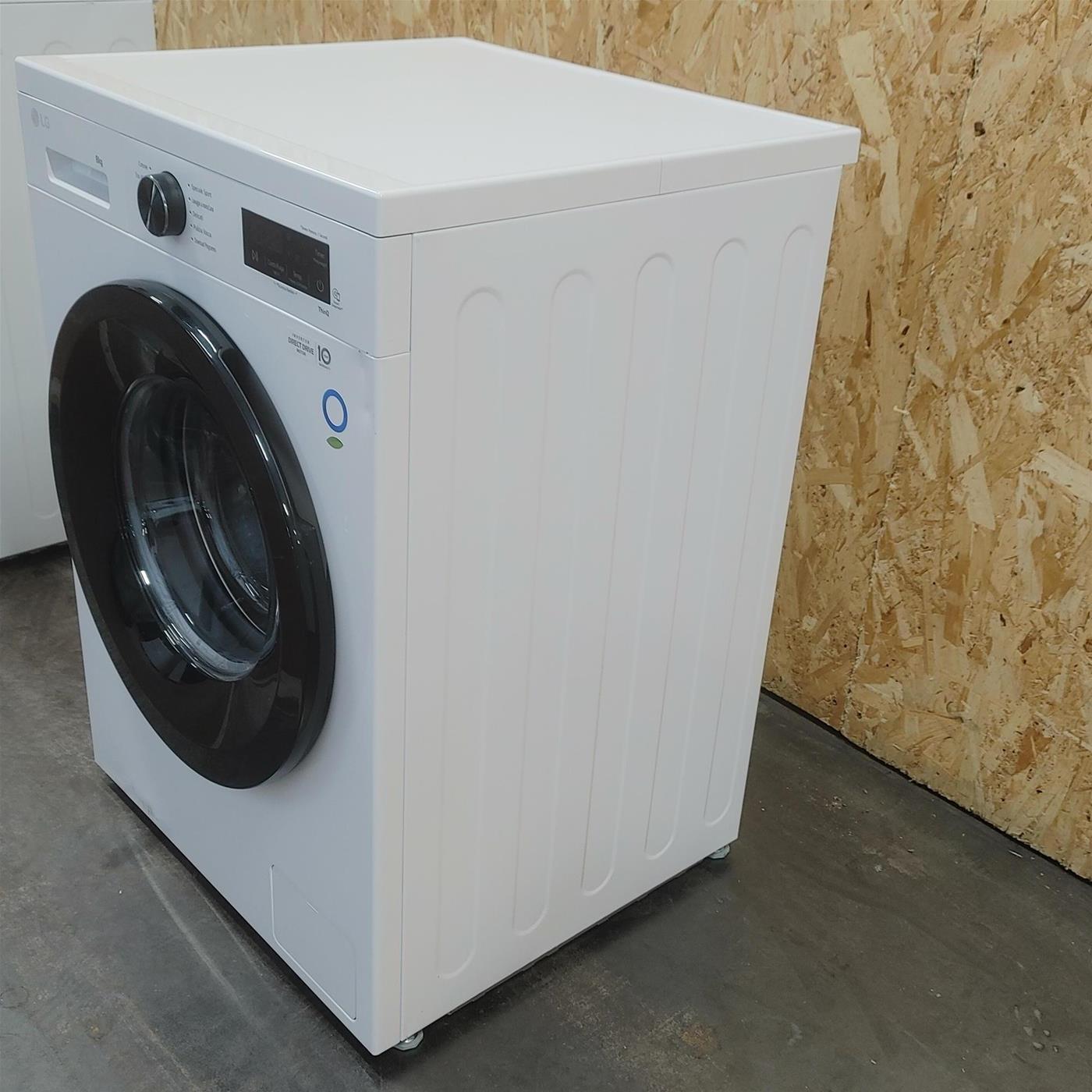 Lavatrice LG F4NX1008NWK Carica frontale 8 kg 1400 giri Bianco