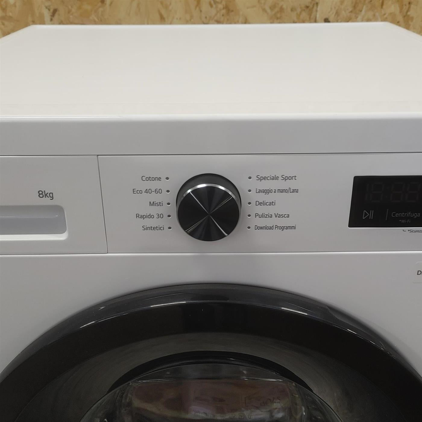 Lavatrice LG F4NX1008NWK Carica frontale 8 kg 1400 giri Bianco