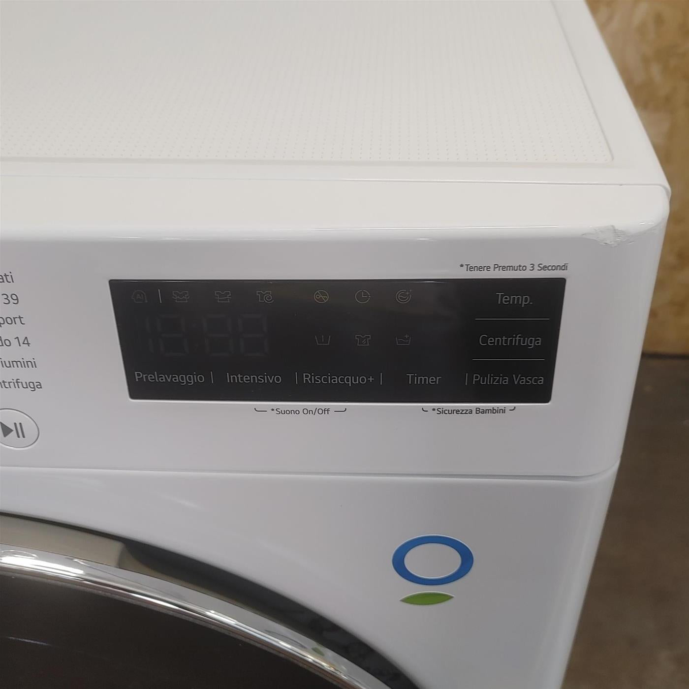 Lavatrice intelligente LG F4R5011TSWW 11 kg AI DD