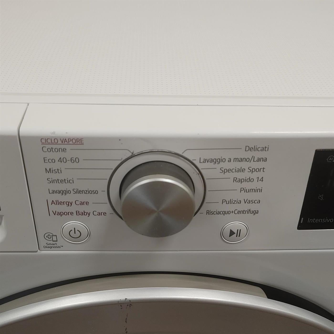 LG F2WV3S7S4E Lavatrice Slim AI DDTM SteamTM 7kg Classe energetica D (Copia)