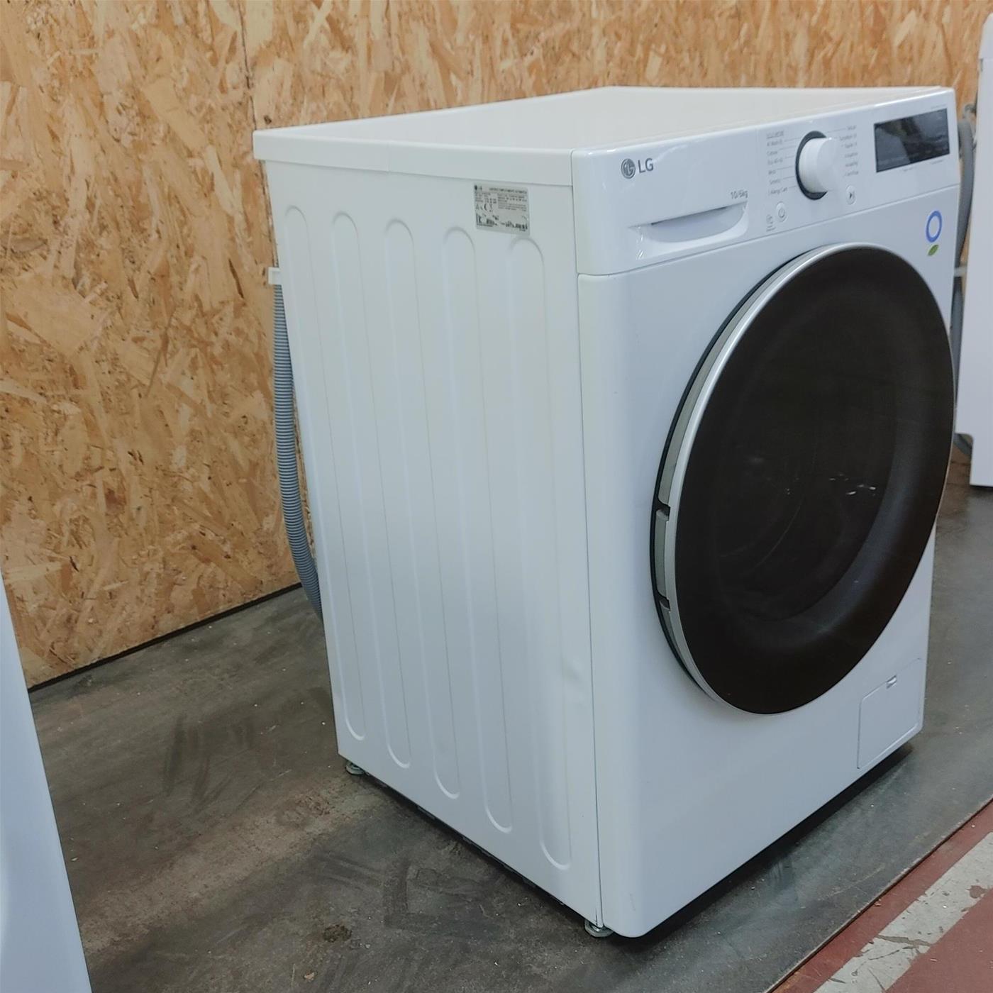 LG D4R5010TSWS lavatrice asciugatrice Libera installazione Carica frontale Bianco D