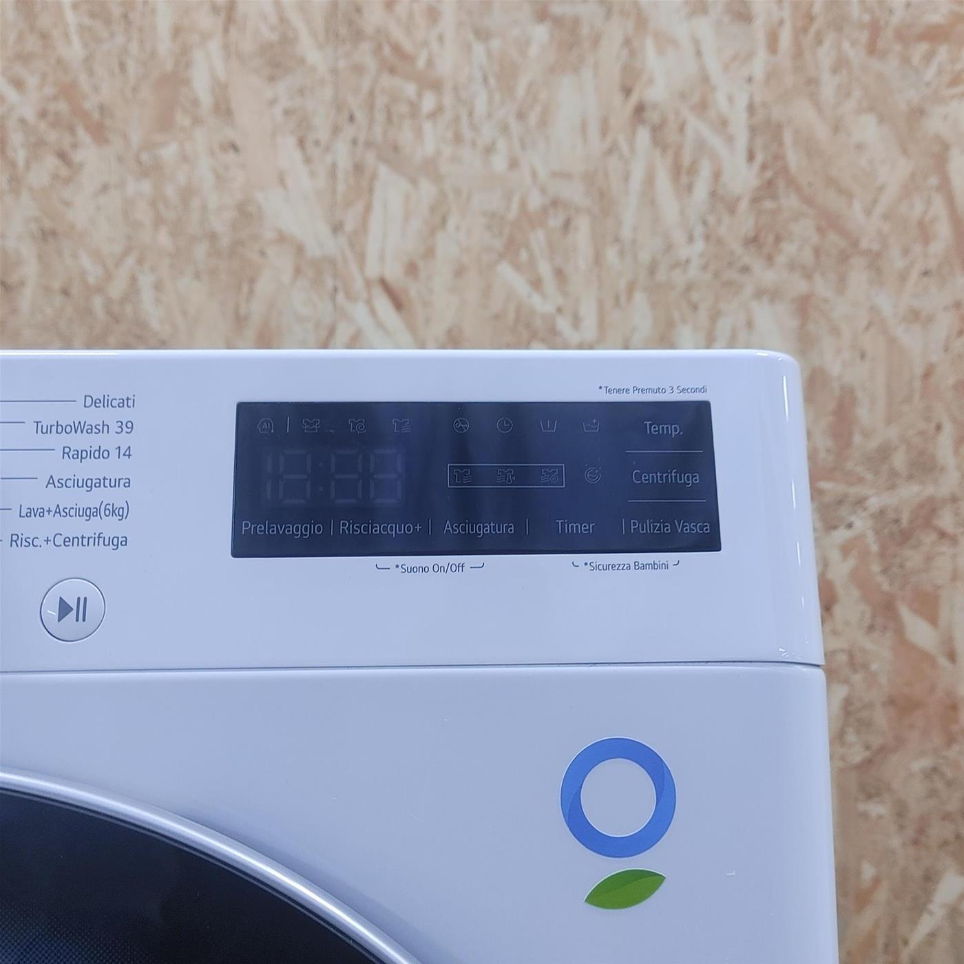 LG D4R5010TSWS lavatrice asciugatrice Libera installazione Carica frontale Bianco D