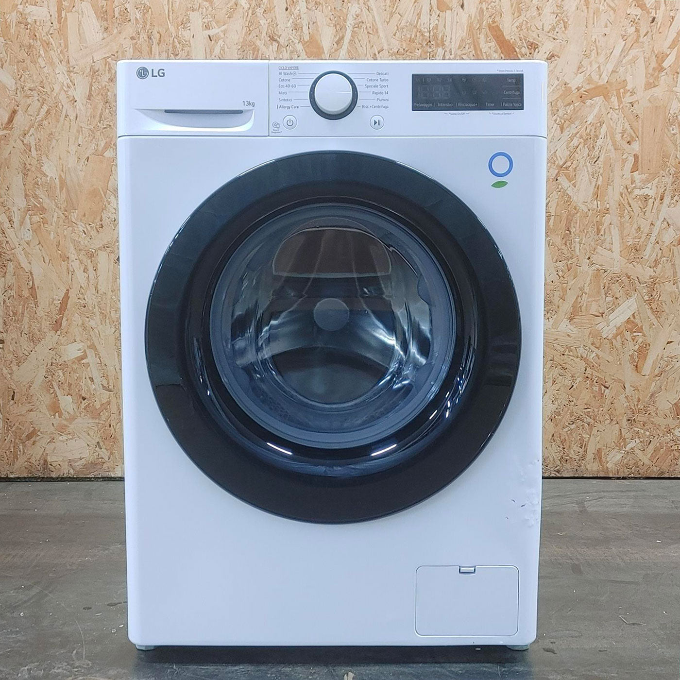 Lavatrice LG F4R3013NSWB Carica frontale 13 kg 1400 Giri/min Bianco