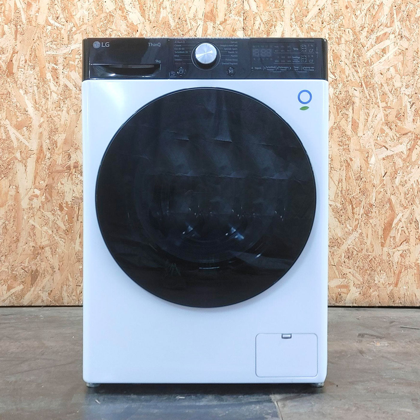 Lavatrice LG F4R7509TSWB Carica frontale 9 kg 1400 Giri/min Bianco