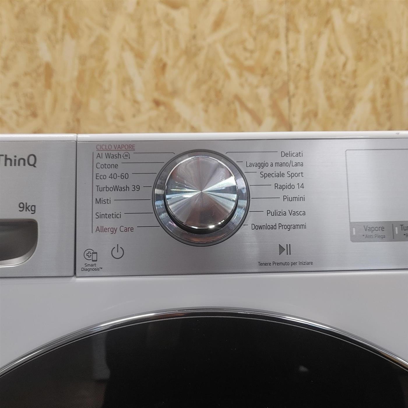 Lavatrice intelligente LG F4R9009TPWC 9 Kg