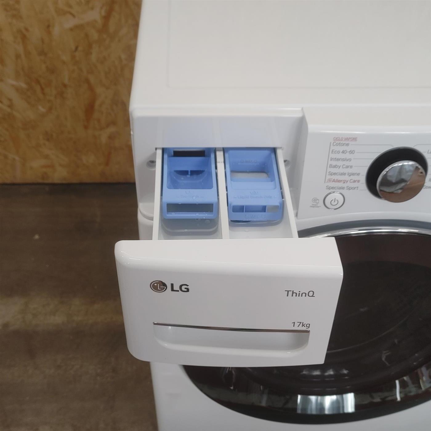 Lavatrice LG F1P1CY2W Carica frontale 17 kg 1100 Giri/min Bianco