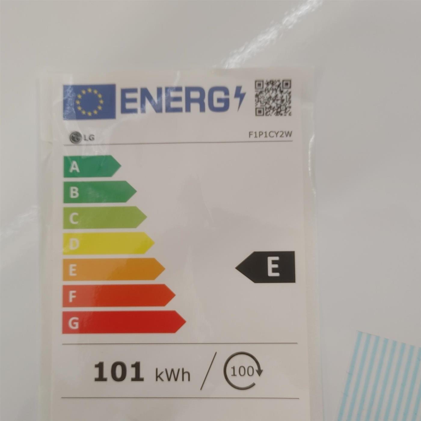 Lavatrice LG F1P1CY2W Carica frontale 17 kg 1100 Giri/min Bianco