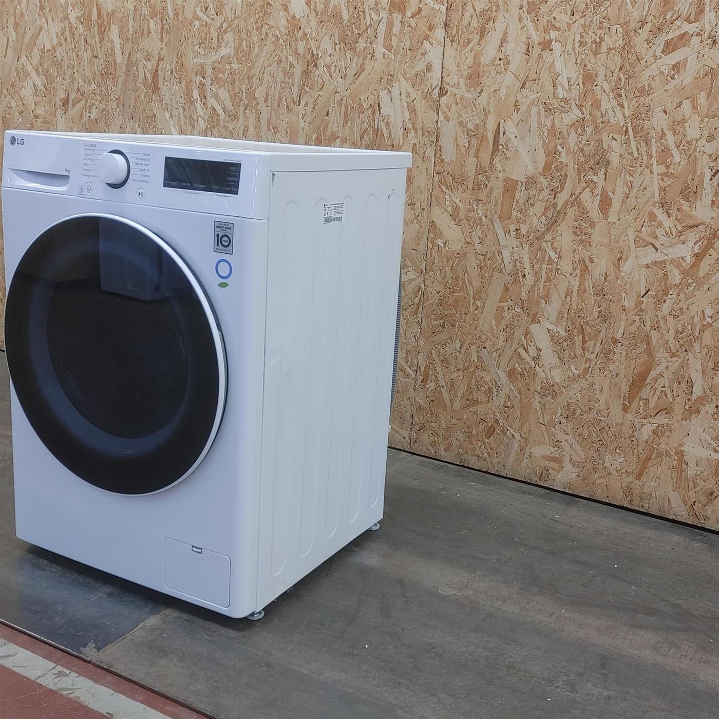 Lavatrice LG F4R5009TSWW Carica frontale 9 kg 1400 Giri/min Bianco