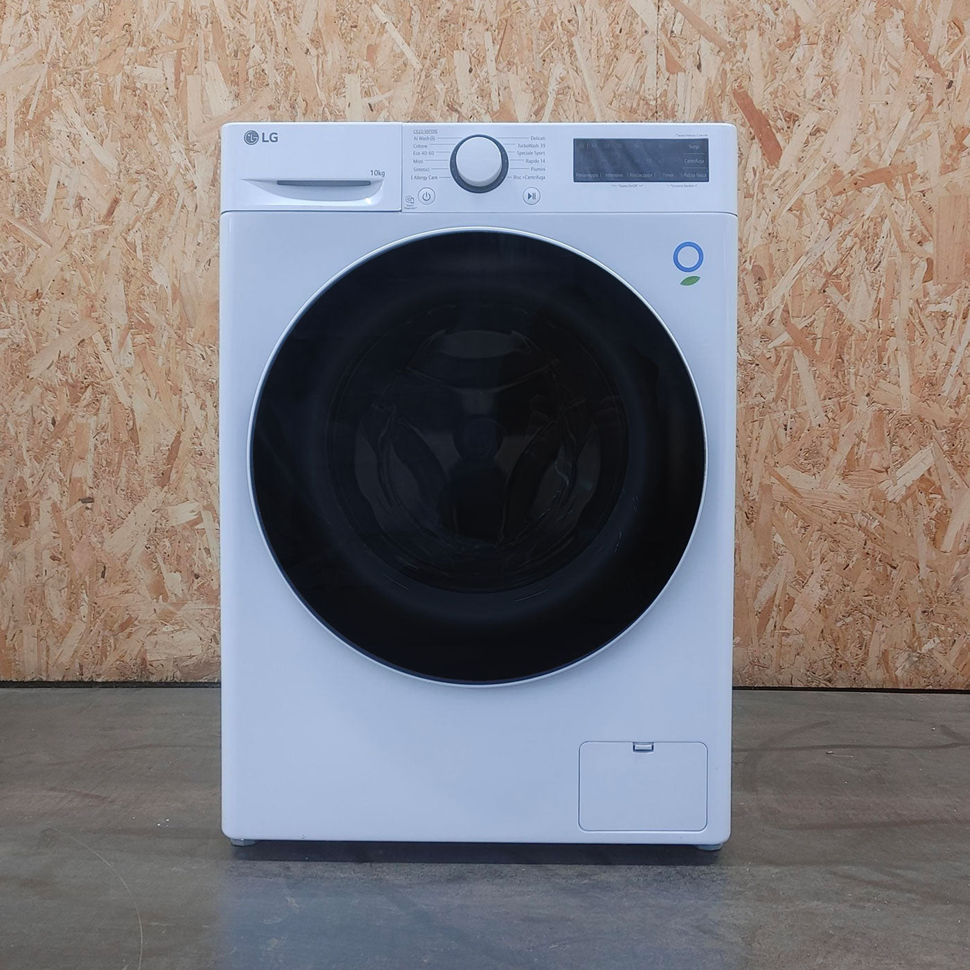 LG F4R5010TSWW Lavatrice 10kg AI DD, Classe A-10%, 1400 Giri