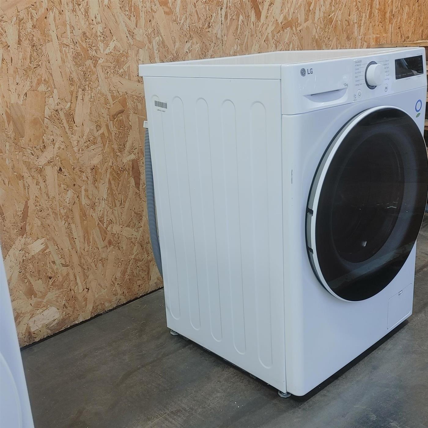 LG F4R5010TSWW Lavatrice 10kg AI DD, Classe A-10%, 1400 Giri