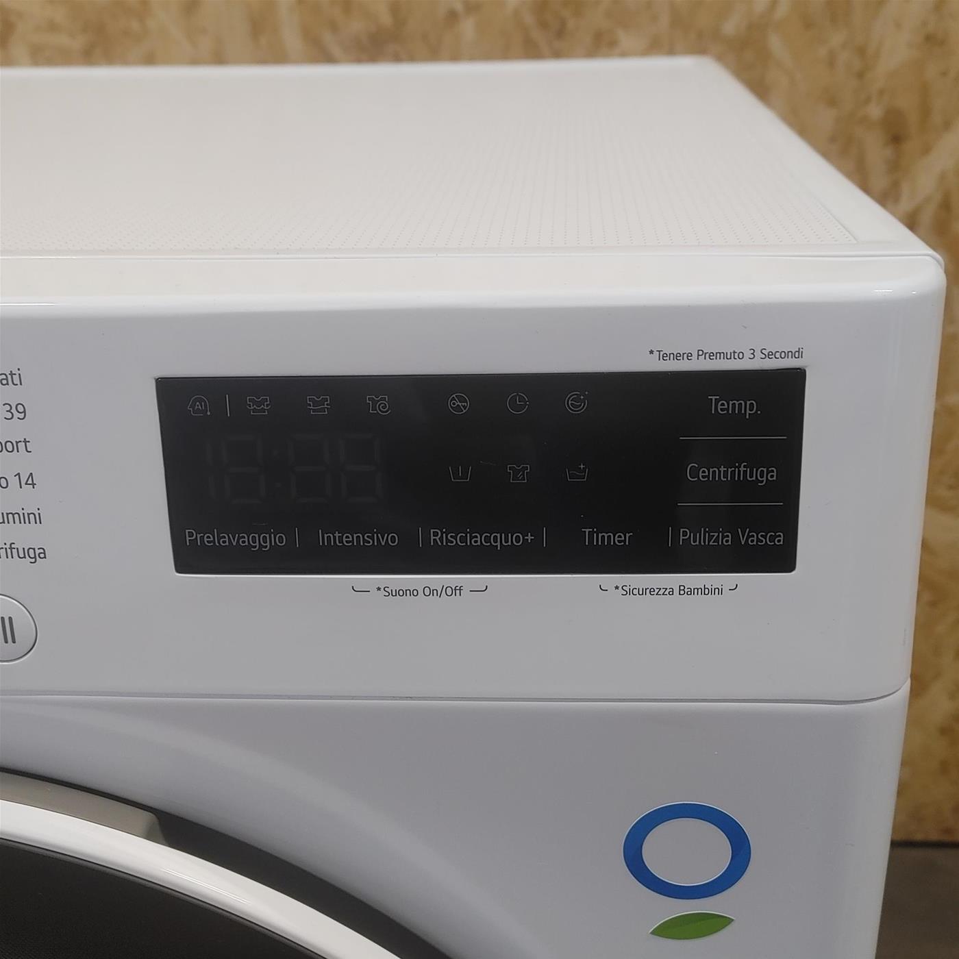 LG F4R5010TSWW Lavatrice 10kg AI DD, Classe A-10%, 1400 Giri