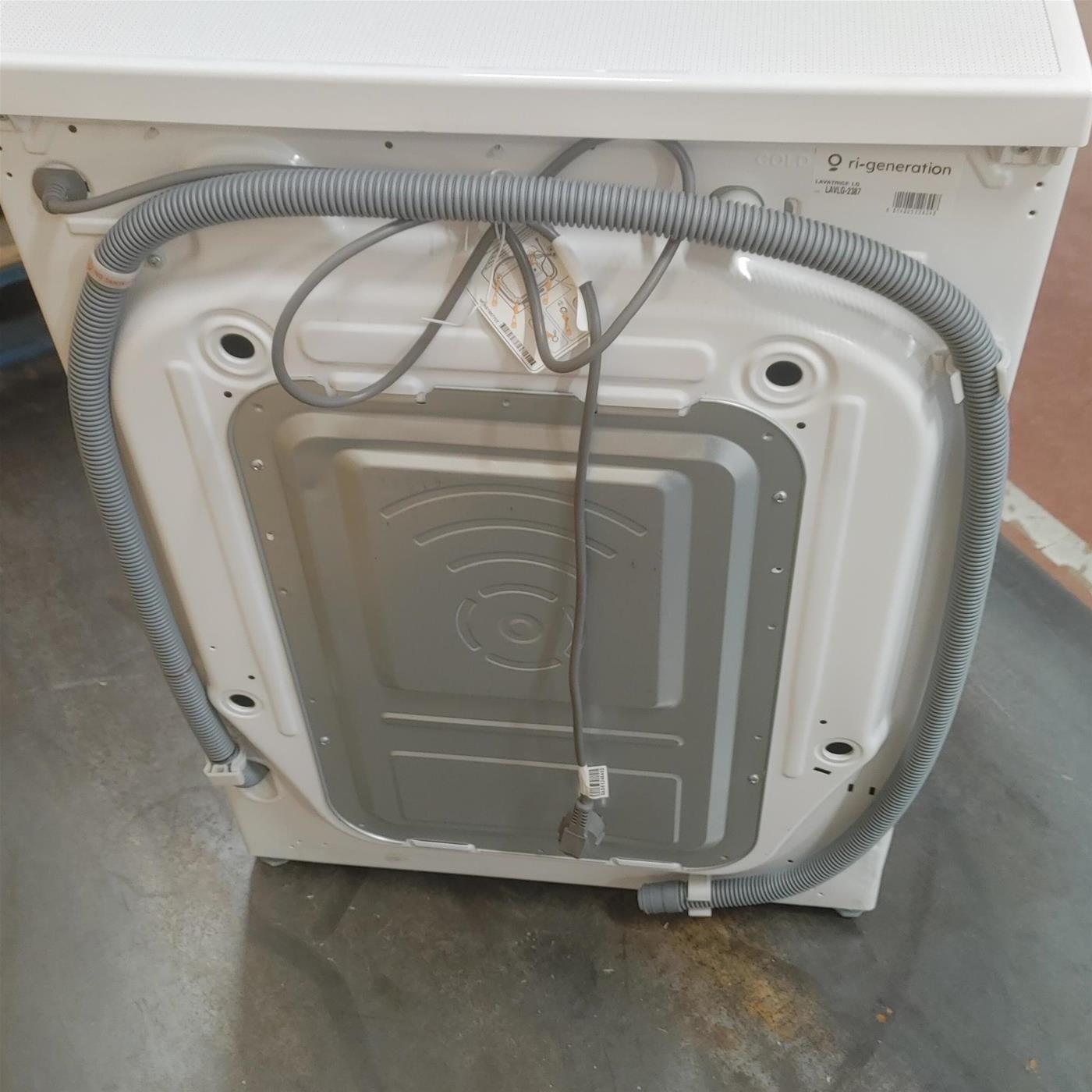 LG F4R5010TSWW Lavatrice 10kg AI DD, Classe A-10%, 1400 Giri