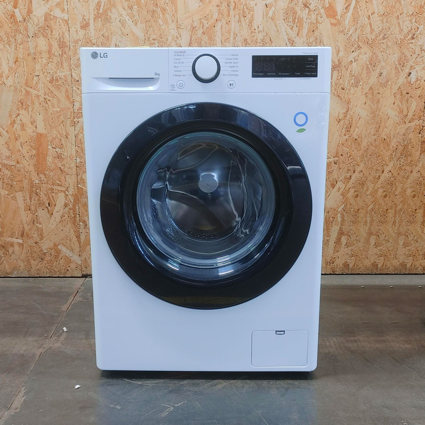 Lavatrice intelligente LG F2R3S09NSWB 9Kg