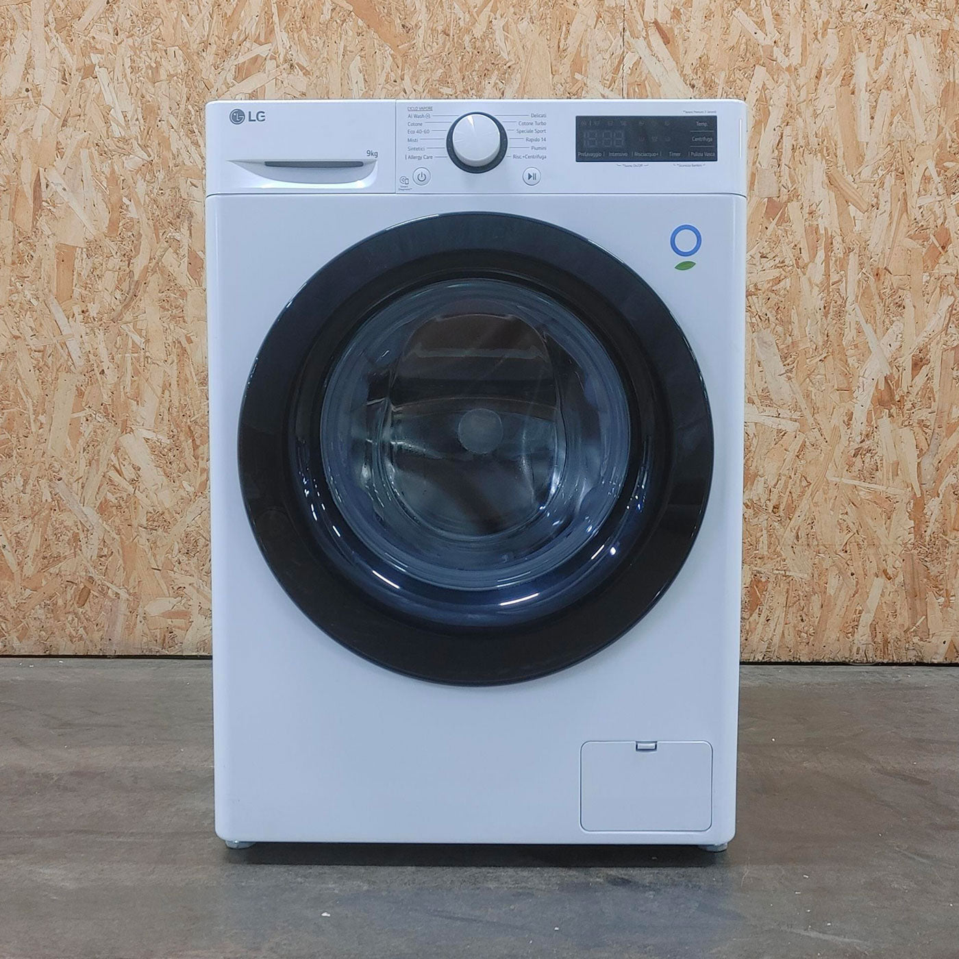 Lavatrice LG F4R3009NSWB Carica frontale 9 kg 1400 Giri/min Bianco