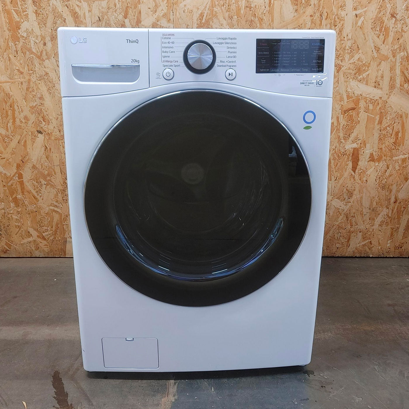 Lavatrice LG F0P3020TSWC AI DD Carica frontale 20 kg 1000 giri Bianco