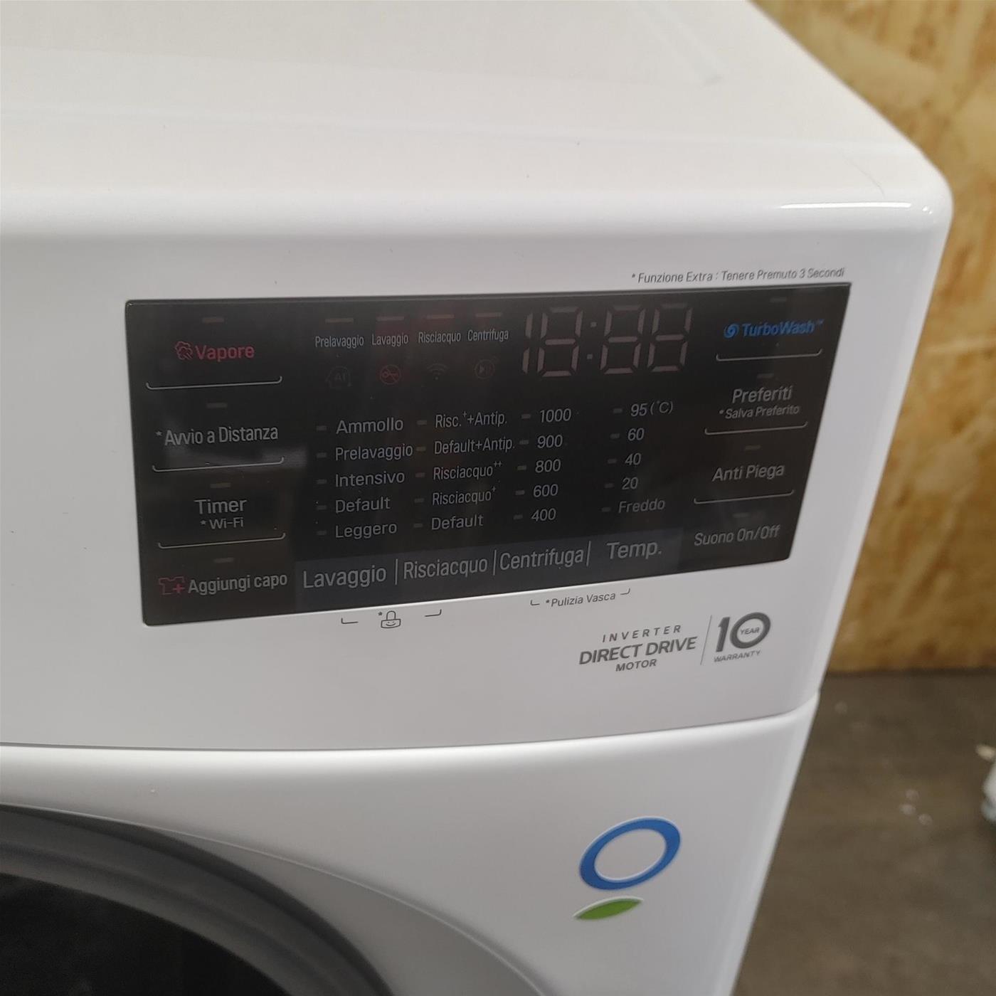 Lavatrice LG F0P3020TSWC AI DD Carica frontale 20 kg 1000 giri Bianco