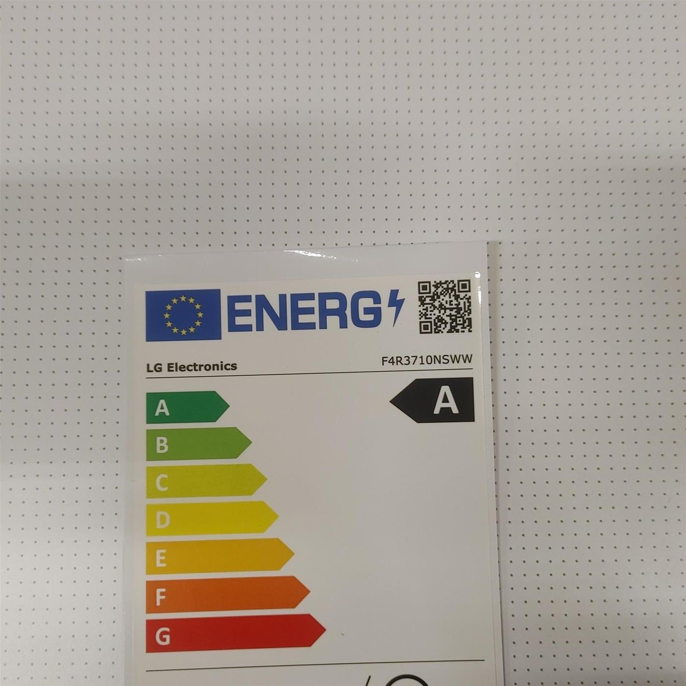 Lavatrice LG F4R3710NSWW Carica frontale 10 kg 1400 Giri/min Bianco