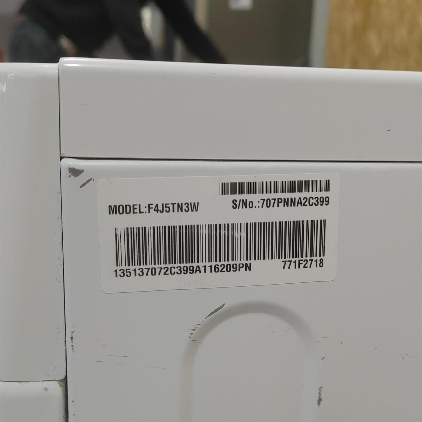 Lavatrice LG F4J5TN3W Carica frontale 8 kg 1400 giri Bianco