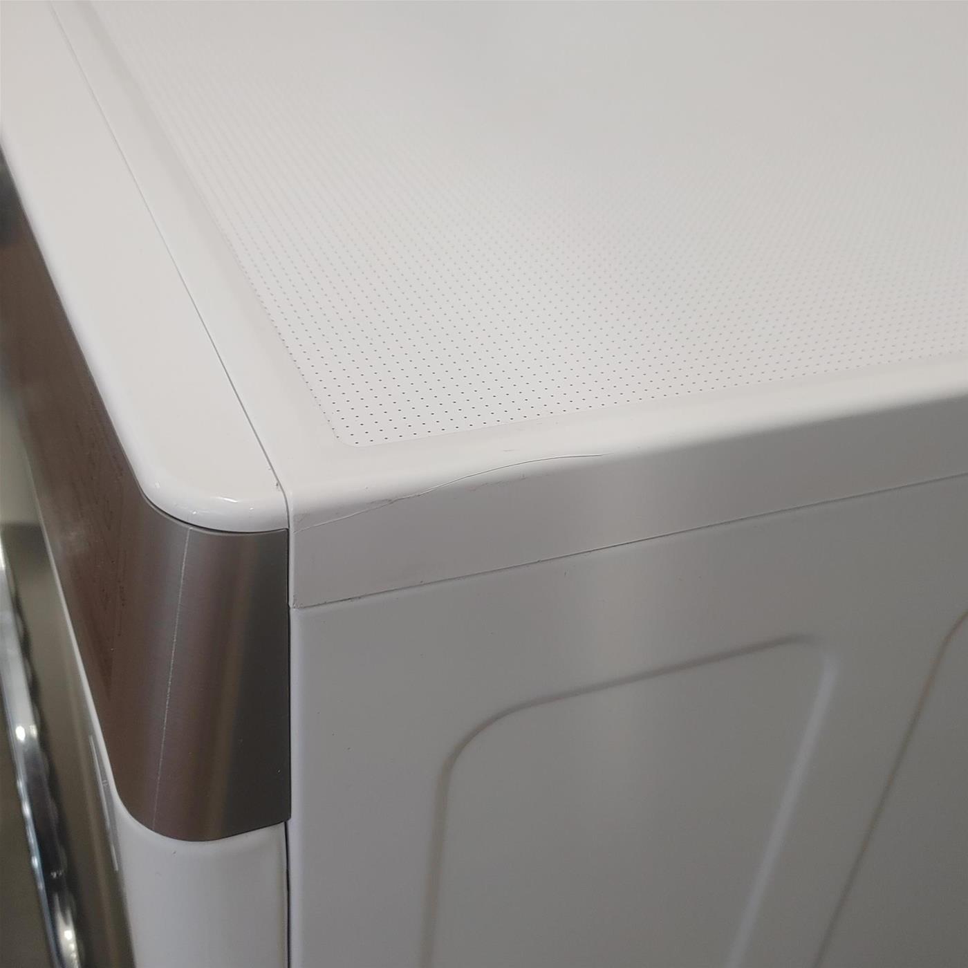 LG D4R9513TPWC lavatrice asciugatrice Libera installazione Carica frontale Argento, Bianco D